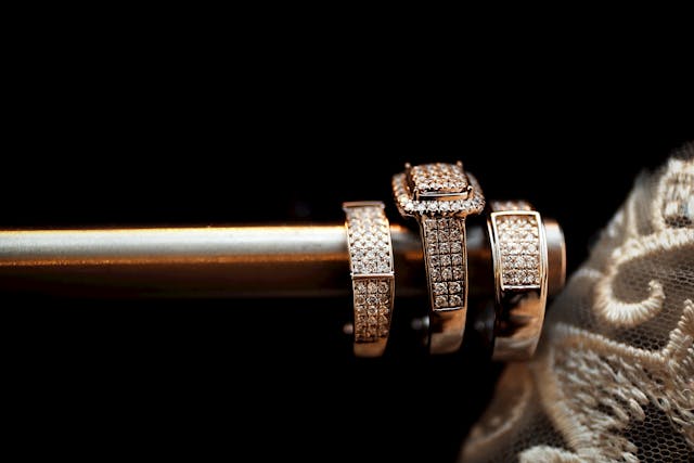 Men's Gold and Diamond Rings