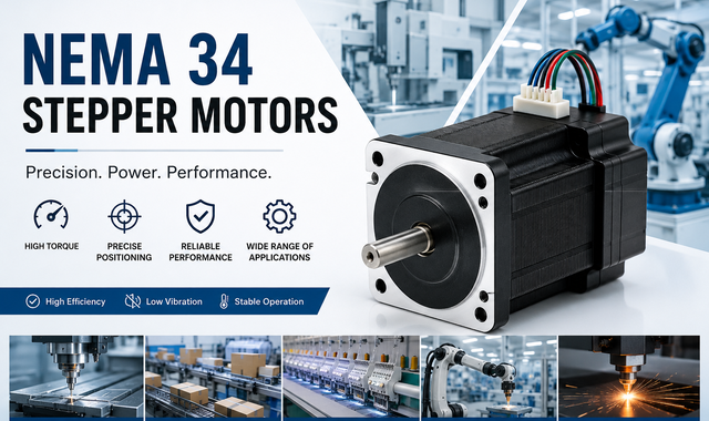 Nema 34 Stepper Motors