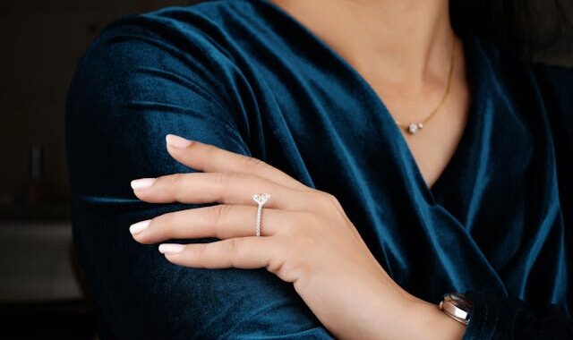 Women's Gold and Diamond Rings